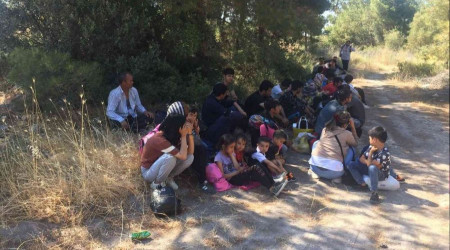 Çanakkale'de bir haftada 657 düzensiz göçmen yakalandı