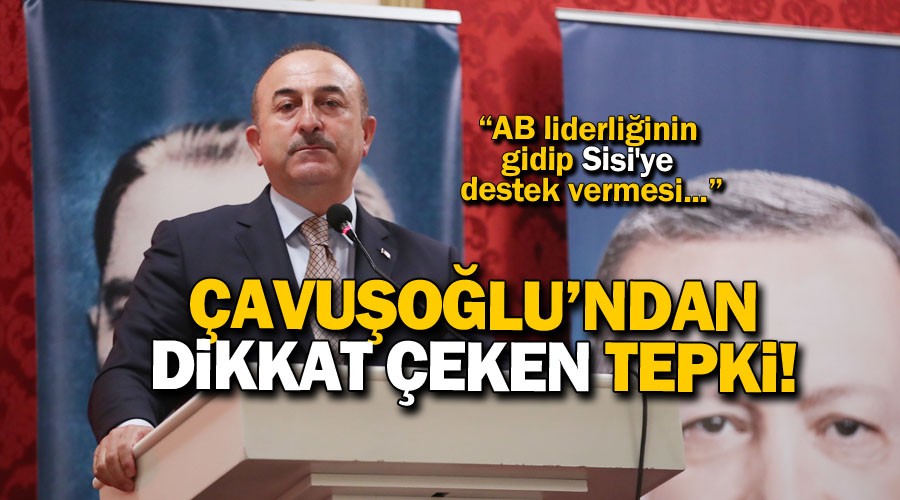 �avu�o�lu'ndan dikkat �eken 'Sisi' tepkisi!