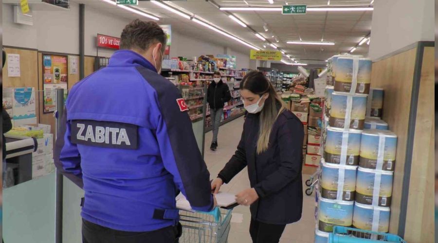 �ekmek�y'de, markete ceza ya�d�