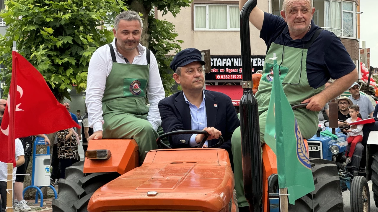 CHP Genel Bakan zgr zel, Tekirda'da "Buday Mitingi"nde konutu