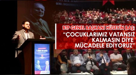“Çocuklarımız vatansız kalmasın diye mücadele ediyoruz”