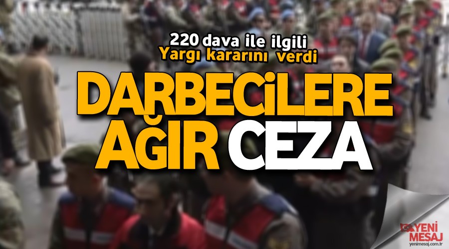 Darbecilere 220 davada a��r ceza