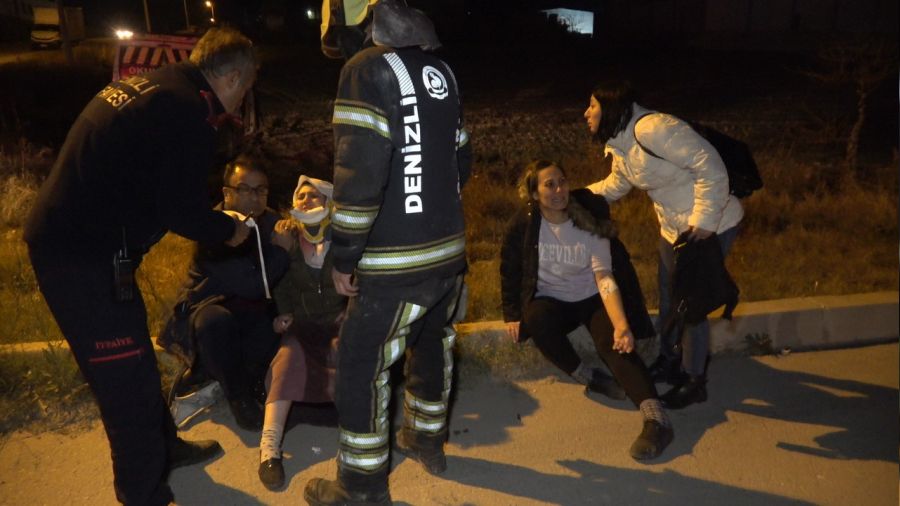 Denizli'de tır ile işçi servisi  çarpıştı: 1 ölü, 15 yaralı