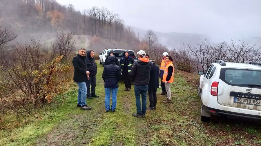 Deprem fay hattında inceleme