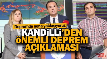 Depremde sona yaklayoruz