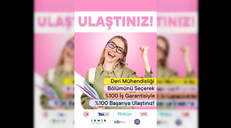 Deri sektöründen burs ve iş garantisi