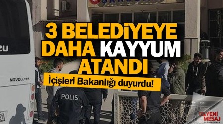 Diyarbakr'da 3 belediyeye kayyum 