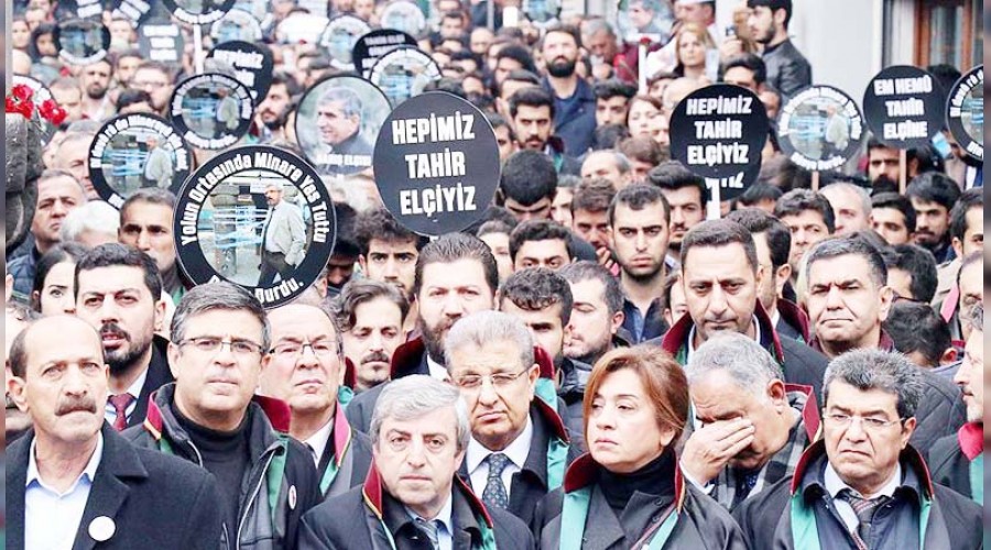 Diyarbak�r'da Tahir El�i an�ld�