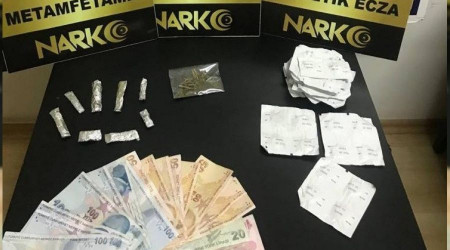 Edremit'te narkotik operasyonu: 8 gözaltı
