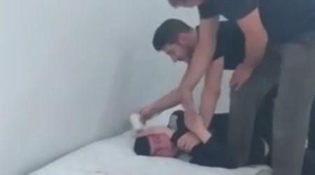 Engelli bakım merkezindeki dehşet anları kamerada