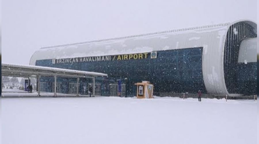 Erzincan'da hava ula��m�na r�zgar engeli