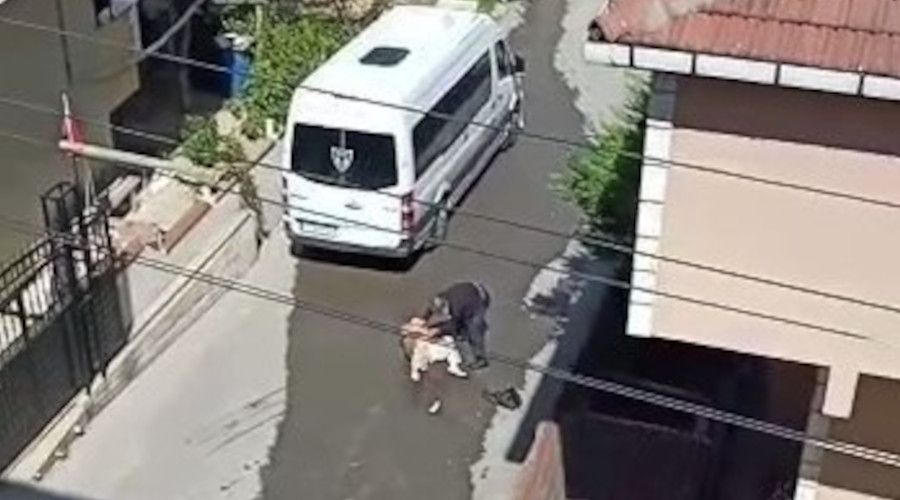 Eşine sokak ortasında dehşeti yaşatan gözü dönmüş koca tutuklandı