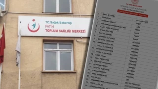 Fatih İlçe Sağlık Müdürlüğünden "yabancı uyruklu çalışan listesi" açıklaması: Yabancılara hizmet veriyorlar