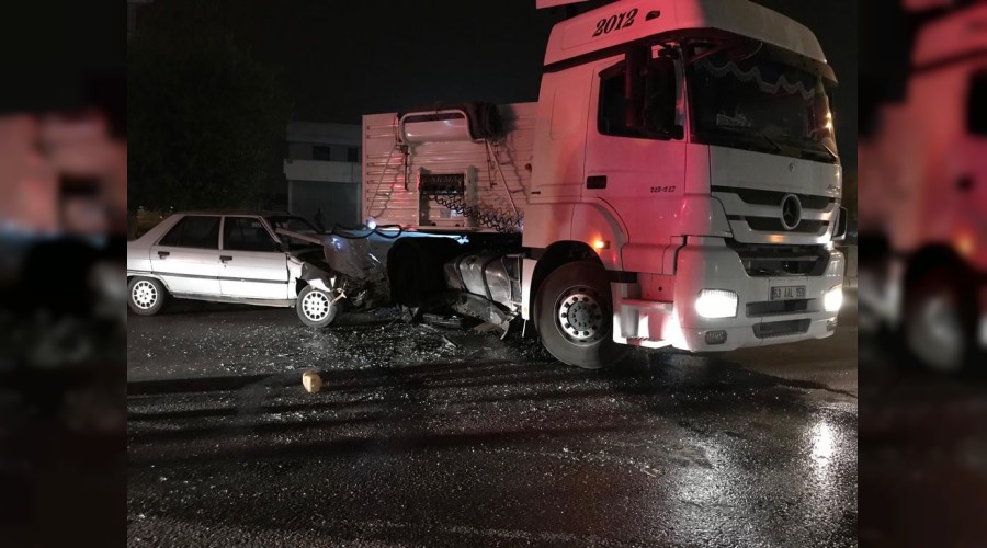 Feci kazada do�mam�� bebek ile 2 ki�i �ld� 