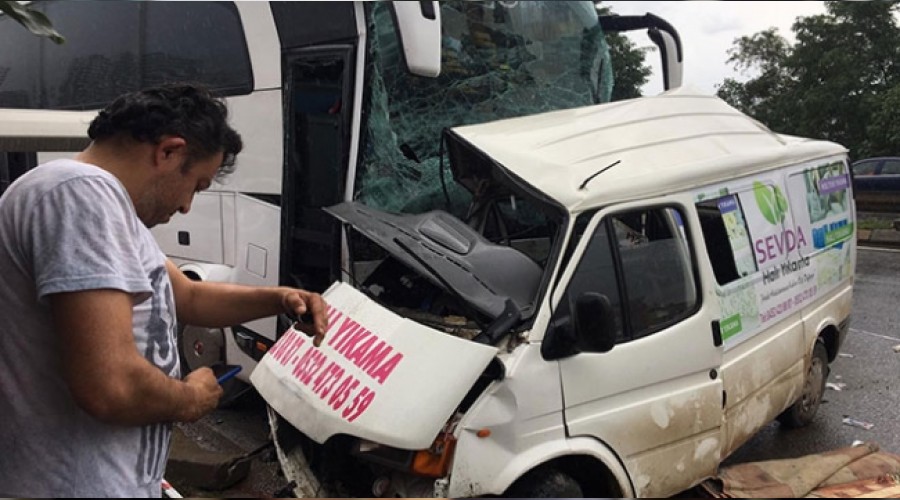 Feci kazalar ard� ard�na geliyor