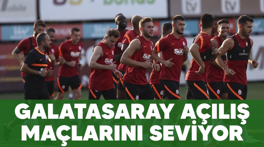 Galatasaray a��l�� ma�lar�n� seviyor