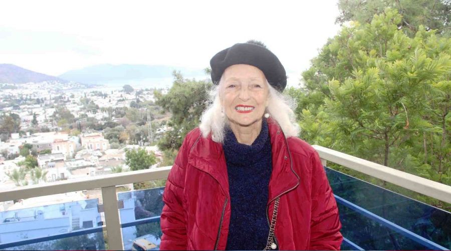 Gayrimenkul zengini Tülin Enbiyaoğlu, Bodrum'da bulundu