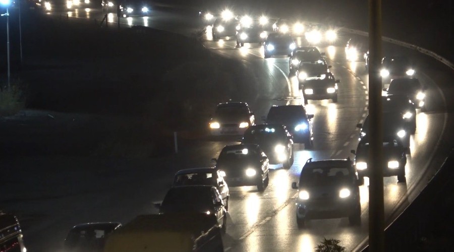 Geri dönüş başladı, trafik yoğunluğu arttı