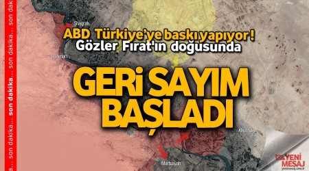 Geri sayım başladı... Gözler Fırat'ın doğusunda