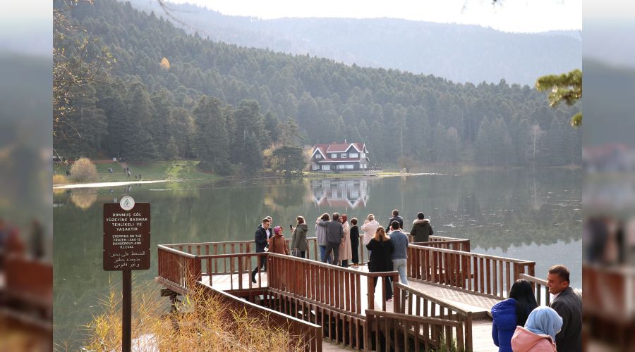 G�lc�k Tabiat Park� ziyaret�i ak�n�na u�rad�