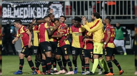 Göztepe'de Beşiktaş mutluluğu