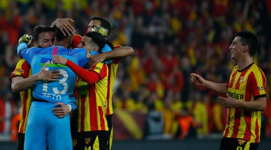 Göztepe'de yeni stat mutluluğu