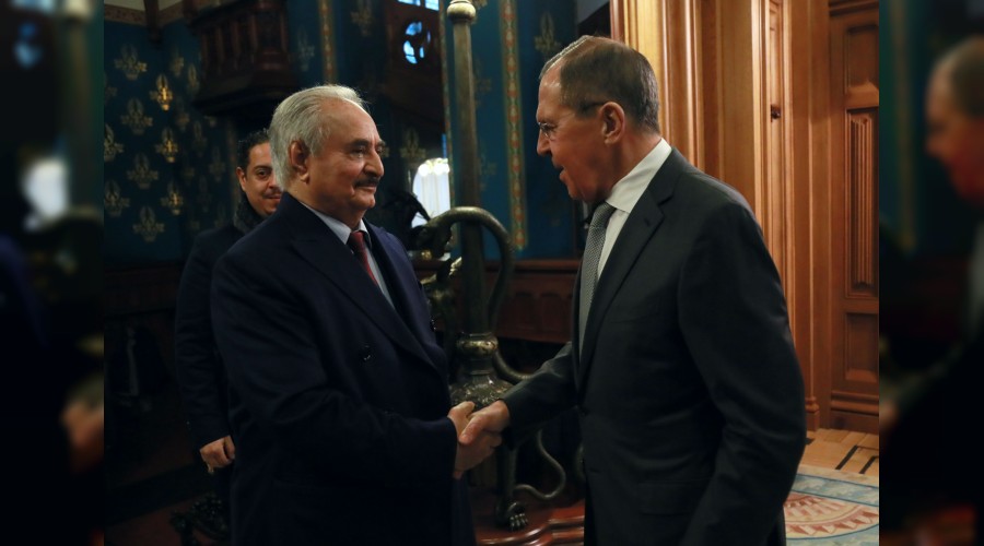 Hafter Moskova'dan ayrıldı