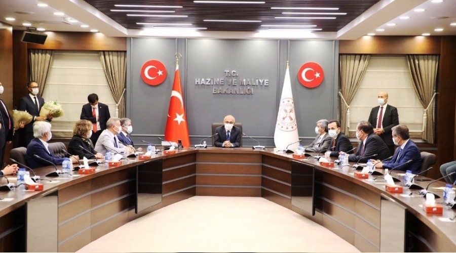 Hazine ve Maliye Bakanı Elvan göreve başladı