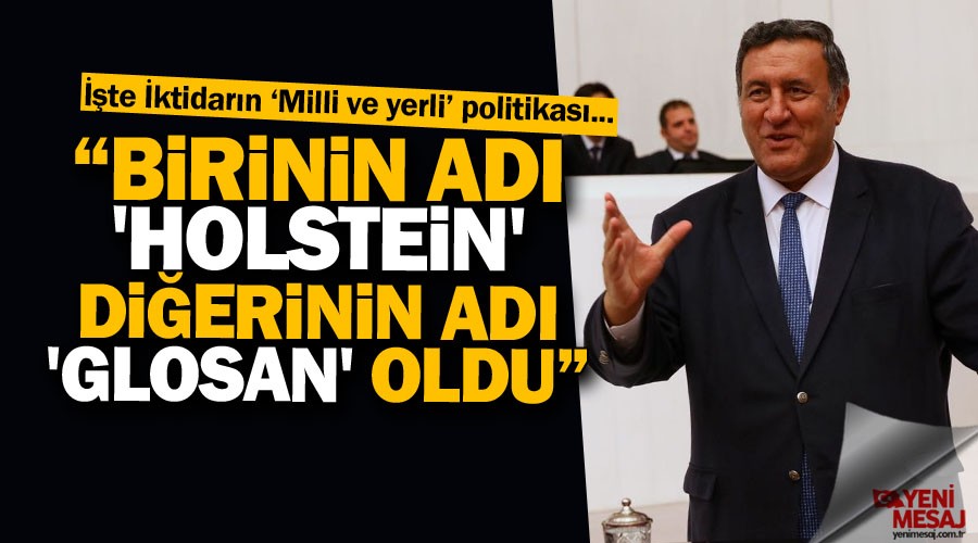İneğimizin adı 'Holstein', buğdayın adı 'Glosan' oldu