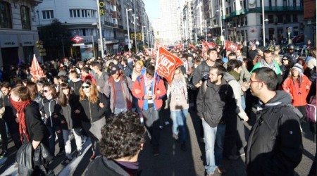 İspanya'da sendikalar meydanlara iniyor