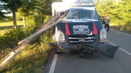 Isparta’da feci kaza