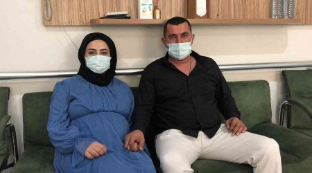 Ispartalı çiftin dördüz bebek sevinci