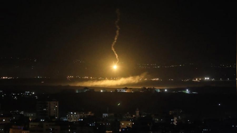 srail nce Halep'i sonra am' vurdu
