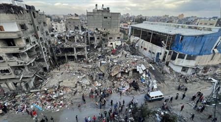 İsrail'in Gazze Şeridi'nde öldürdüğü Filistinlilerin sayısı 11 bin 320'ye yükseldi