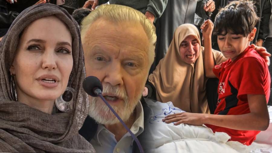 srail'in katliamna tepki gsteren Angelina Jolie'nin babasna video ektirdiler: Kzmn da Tanr'nn onurunu anlamamas beni hayal krklna uratt