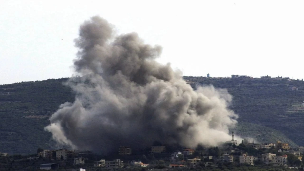 �srail'in L�bnan'�n g�neyinde d�zenledi�i sald�r�da 2 ki�i �ld�