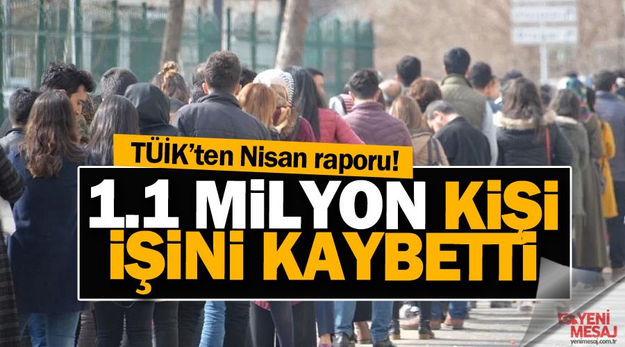 ��siz say�s� 1.1 milyon artt�
