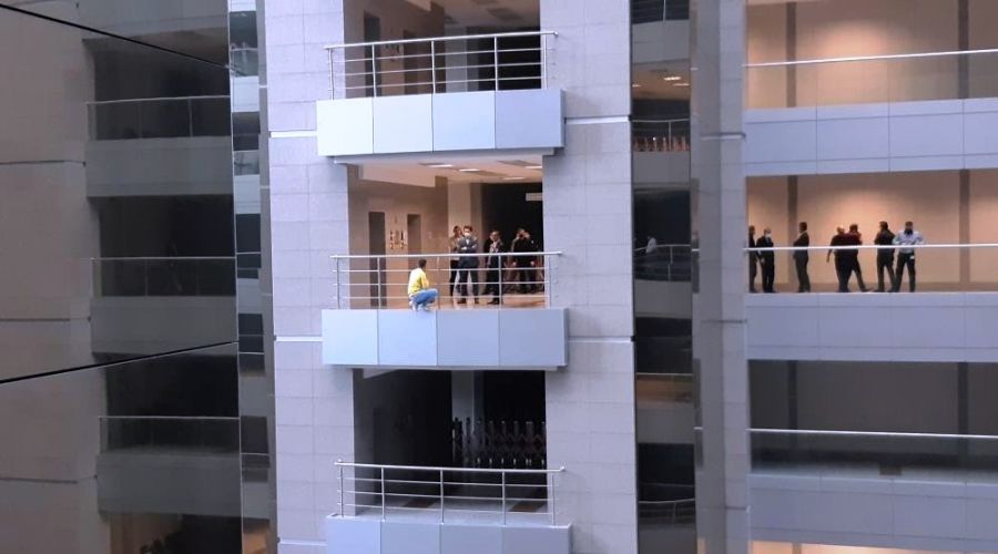 İstanbul Adliyesi'nde intihar girişimi