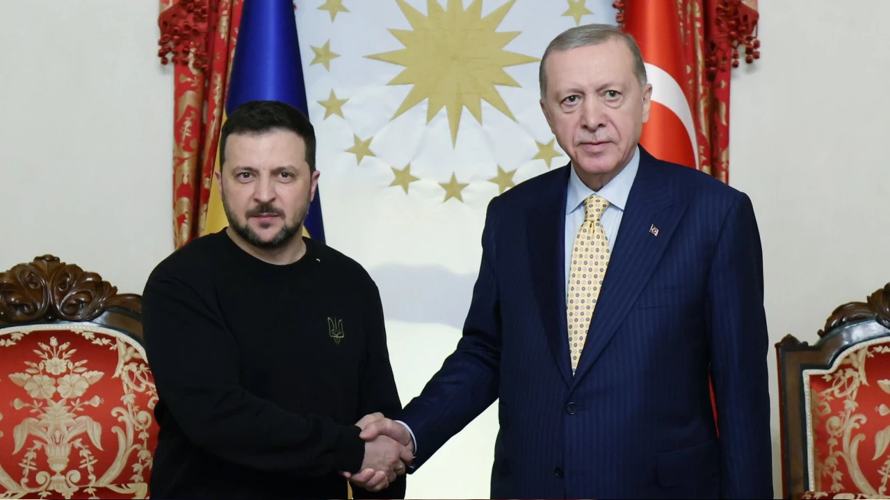 İstanbul'da Erdoğan - Zelsnky görüşmesi