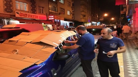 İstanbullular araçlarını sarıp sarmalıyor