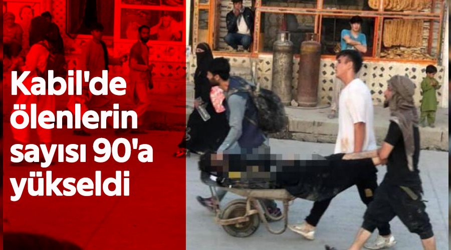 Kabil'de �lenlerin say�s� 90'a y�kseldi