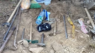 Kaçak define avcılığı kültürel mirasa zarar veriyor