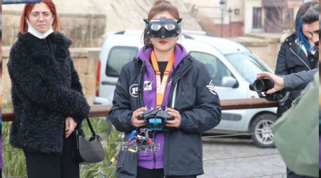 Kadn dron pilotlar Gaziantep'te yaracak