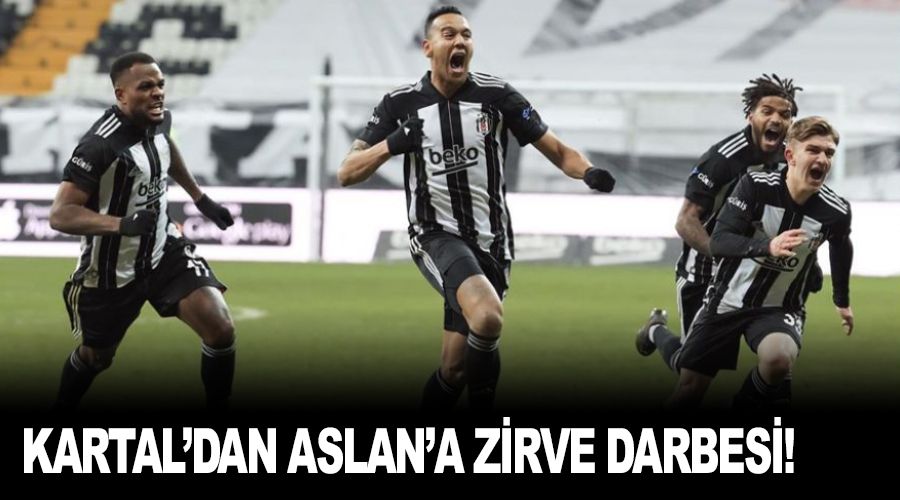 Kartal'dan Aslan'a zirve darbesi 