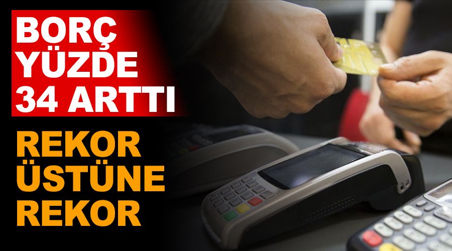 Kartlı ödemelerde de, kart borcunda da rekor!