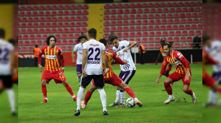 Kayserispor Artvin Hopaspor'u uzatmalarda geçebildi
