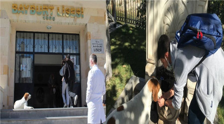 Kendisine su içiren öğrenciyi okuluna kadar takip etti