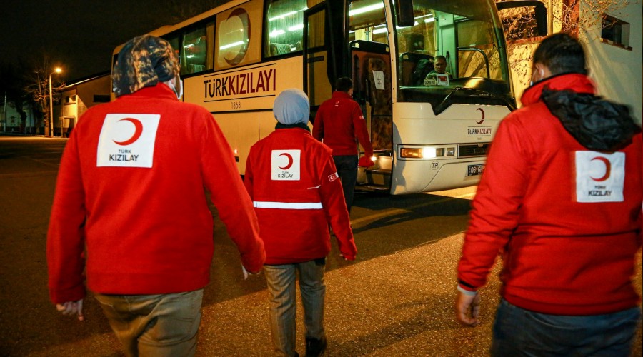 Kızılay'dan salgınla mücadeleye destek