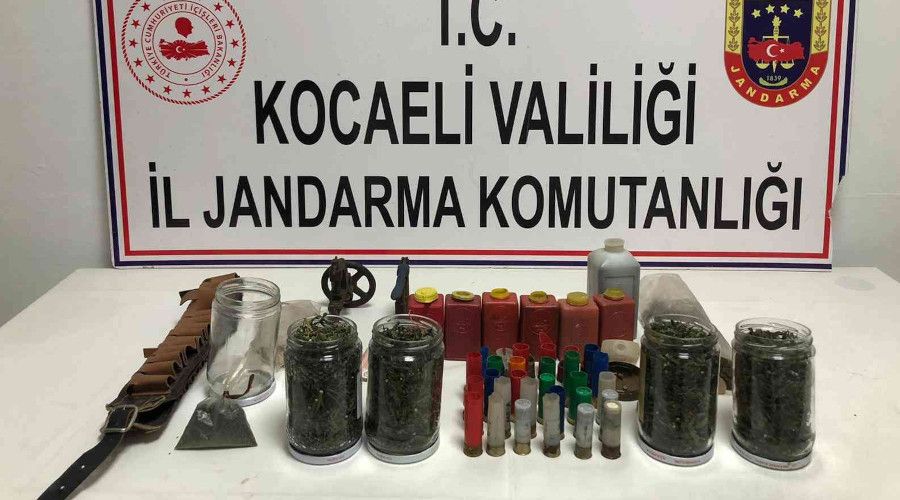 Kocaeli'de uyu�turucu ve patlay�c� madde ele ge�irildi