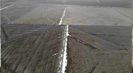 Konya'da yağışlar çiftçinin yüzünü güldürdü